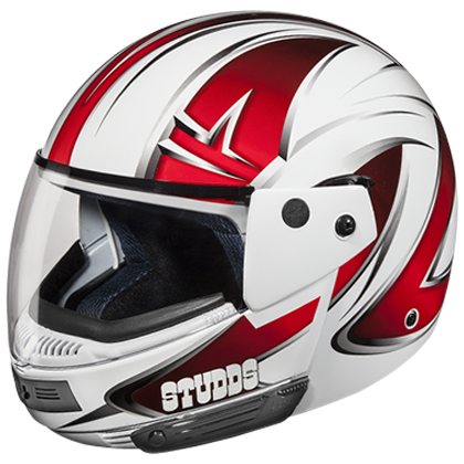 STUDDS Ninja D5 Decor|Flip Up Full Face 